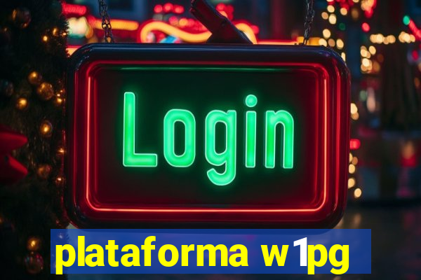 plataforma w1pg